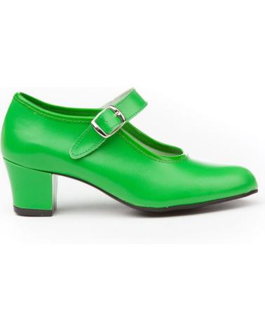 Shuhe ferse für Damen und Mädchen ANGELITOS ZAPATO FLAMENCA 302 VERDE