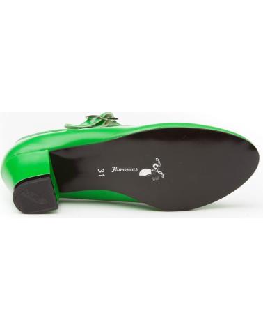 Shuhe ferse für Damen und Mädchen ANGELITOS ZAPATO FLAMENCA 302 VERDE