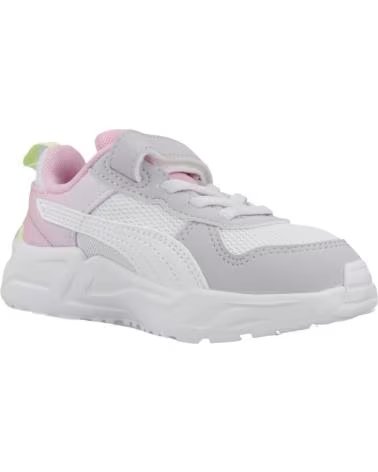PUMA TÊNIS TRINITY 2 LT PARA MENINA CINZA E ROXO PURPLE