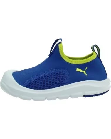 PUMA ZAPATILLAS NINO MODELO FUN RACER WATER COLOR AZUL BLUE