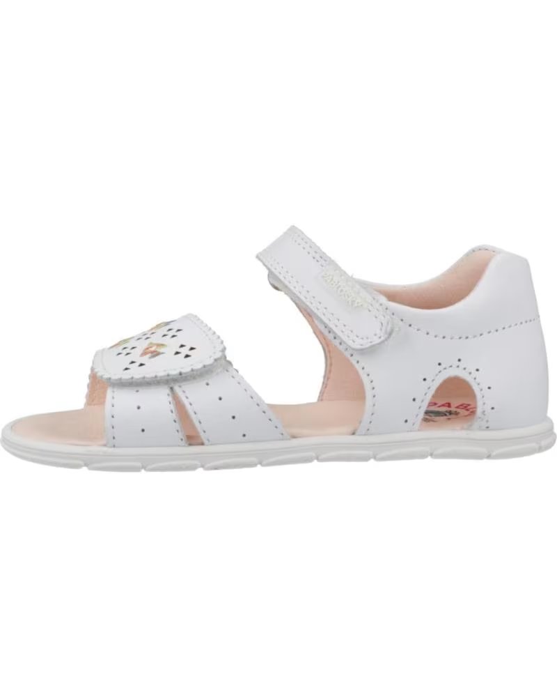 SANDÁLIAS PABLOSKY 066800P BRANCAS PARA MENINA BLANCO