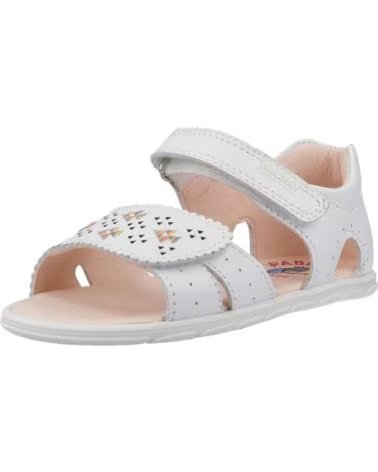 SANDÁLIAS PABLOSKY 066800P BRANCAS PARA MENINA BLANCO