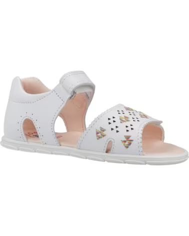 SANDÁLIAS PABLOSKY 066800P BRANCAS PARA MENINA BLANCO
