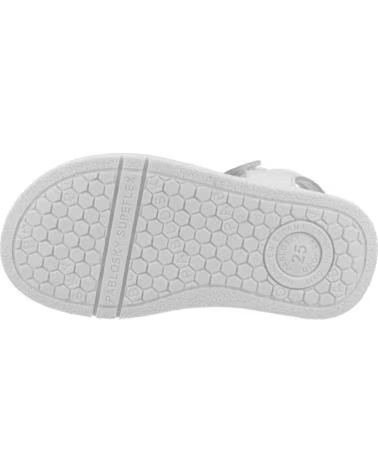 SANDÁLIAS PABLOSKY PARA MENINA MODELO 072800P EM BRANCO BLANCO