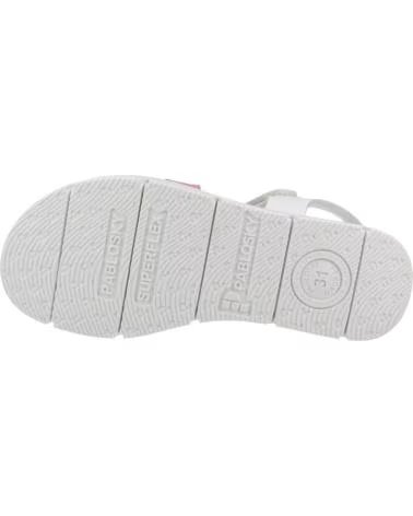 KINDER SANDALEN PABLOSKY 441104P WEISS BLANCO