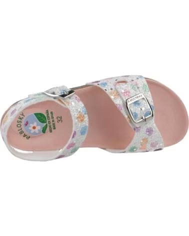 PABLOSKY SANDALIAS NINA MODELO 446507P COLOR MULTICOLOR DTSBLN