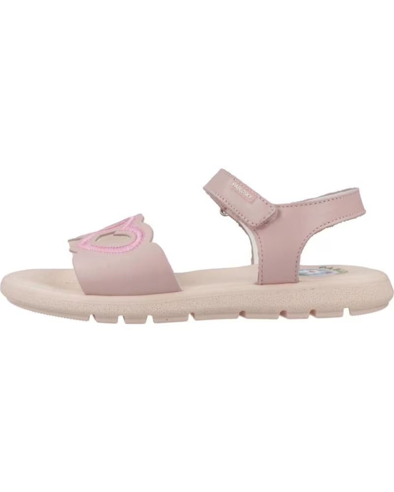PABLOSKY SANDALIAS NINA MODELO 449170P COLOR ROSA ROSCRZ