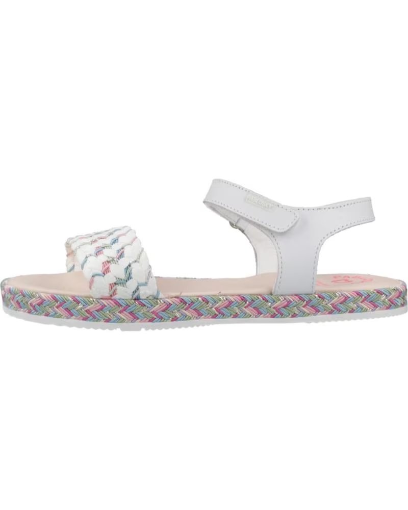 PABLOSKY SANDALIAS NINA MODELO 449700P COLOR BLANCO