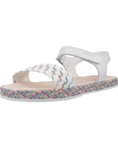PABLOSKY SANDALIAS NINA MODELO 449700P COLOR BLANCO