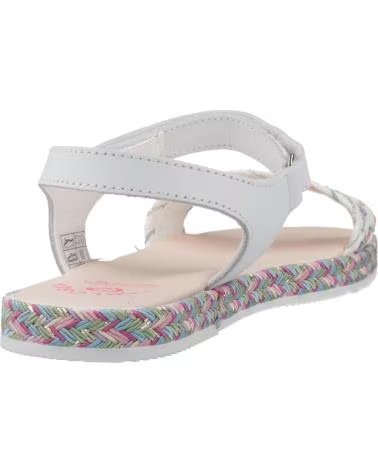 PABLOSKY SANDALIAS NINA MODELO 449700P COLOR BLANCO