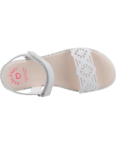 PABLOSKY SANDALI 449800P PER BAMBINA BLANCO