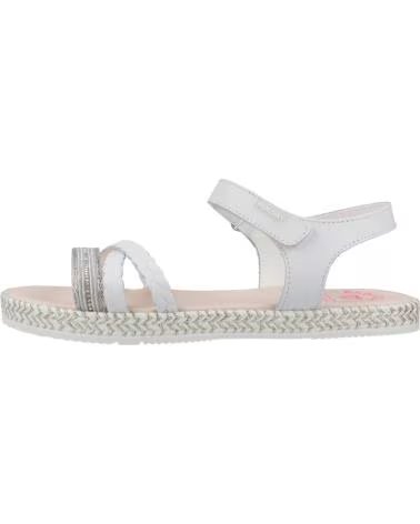 PABLOSKY SANDALIAS NINA MODELO 450000P COLOR BLANCO