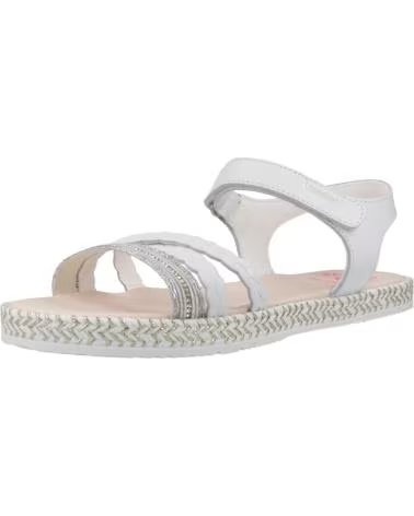 PABLOSKY SANDALIAS NINA MODELO 450000P COLOR BLANCO