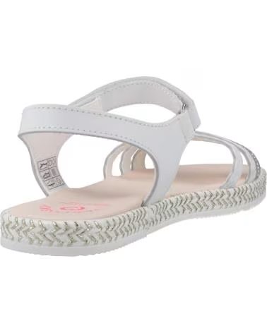 PABLOSKY SANDALIAS NINA MODELO 450000P COLOR BLANCO