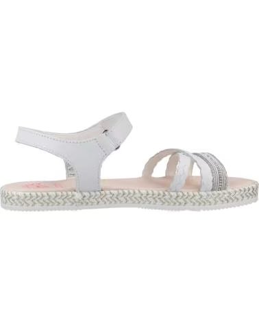 PABLOSKY SANDALIAS NINA MODELO 450000P COLOR BLANCO