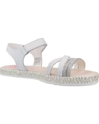 PABLOSKY SANDALIAS NINA MODELO 450000P COLOR BLANCO
