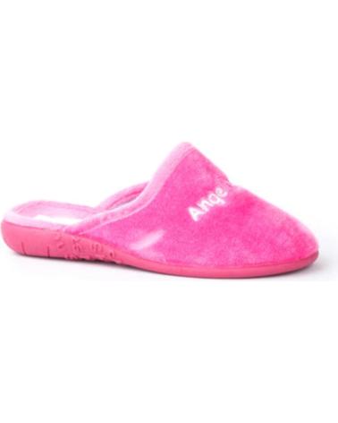 Hausschuhe für Damen und Mädchen ANGELITOS PANTUFLA 131 FUXIA