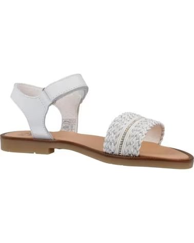 PABLOSKY SANDALIAS NINA MODELO 451400P COLOR  BLANCO