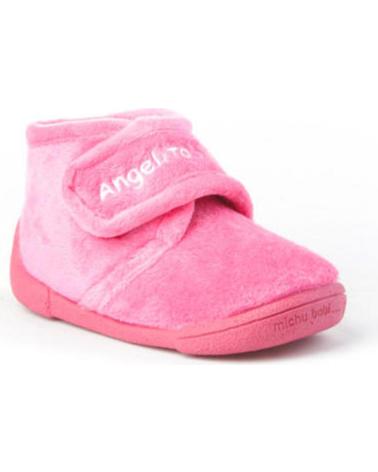 Hausschuhe für Mädchen ANGELITOS PANTUFLA INFANTIL 130 FUXIA