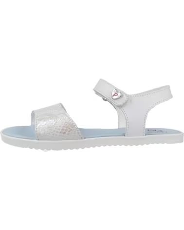 SANDÁLIAS PABLOSKY 452100P PARA MENINA EM BRANCO BLANCO
