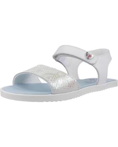 SANDÁLIAS PABLOSKY 452100P PARA MENINA EM BRANCO BLANCO