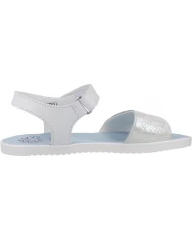 SANDÁLIAS PABLOSKY 452100P PARA MENINA EM BRANCO BLANCO