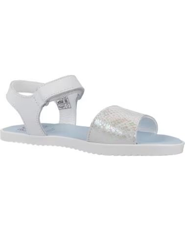 SANDÁLIAS PABLOSKY 452100P PARA MENINA EM BRANCO BLANCO