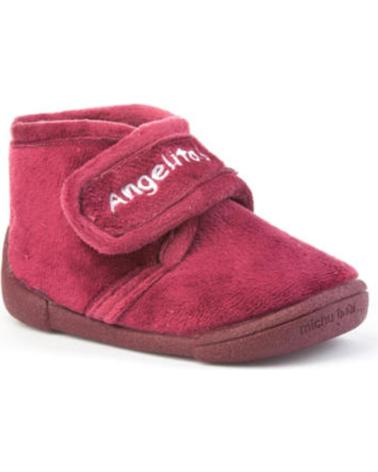 Hausschuhe für Mädchen ANGELITOS PANTUFLA INFANTIL 130 BURDEOS