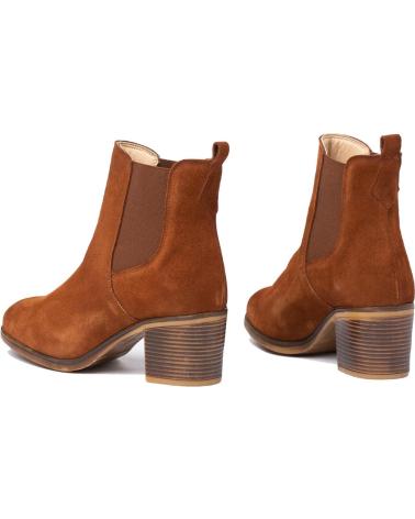 Botines de Mujer EVA MAÑAS BOTIN PIEL 1304 CUERO