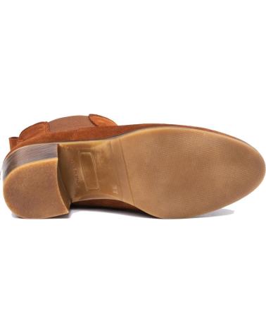 Botines de Mujer EVA MAÑAS BOTIN PIEL 1304 CUERO