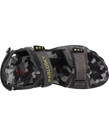 PABLOSKY SANDALI BAMBINO MODELLO 986050P GRIGIO GRYGRN