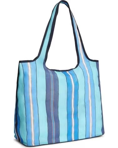 TOMMY HILFIGER BOLSO TOTE AW0AW18397 RAYAS AZUL 0GZ