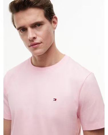 TOMMY HILFIGER HERREN T-SHIRT MW0MW39995 ROSA TPB