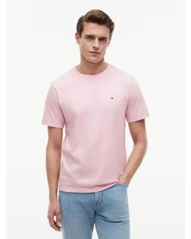 TOMMY HILFIGER HERREN T-SHIRT MW0MW39995 ROSA TPB