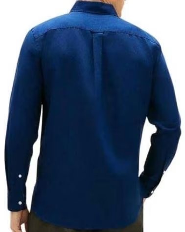 TOMMY HILFIGER CAMISAS HOMBRE MODELO MW0MW42455 COLOR AZUL DCC