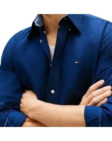 TOMMY HILFIGER CAMISAS HOMBRE MODELO MW0MW42455 COLOR AZUL DCC