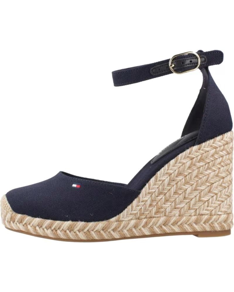 TOMMY HILFIGER PLATEAU SANDALEN 1000152365 FW0FW09225 BLAU DW6