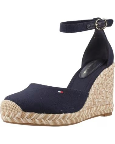 TOMMY HILFIGER PLATEAU SANDALEN 1000152365 FW0FW09225 BLAU DW6
