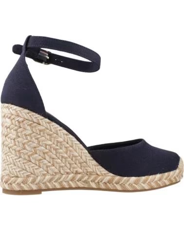 TOMMY HILFIGER PLATEAU SANDALEN 1000152365 FW0FW09225 BLAU DW6