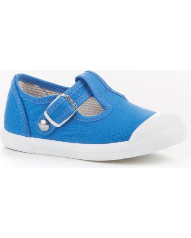 Sandalias de Niño ANGELITOS LONA TEXTIL 125 AZUL