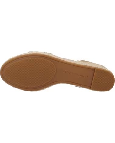 TOMMY HILFIGER SANDALI CON ZEPPA FW0FW09230 SAFARI CANVAS RBC