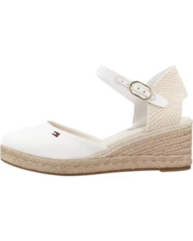 TOMMY HILFIGER Sandalias De Plataforma Eileen en blanco para mujer BLANCO