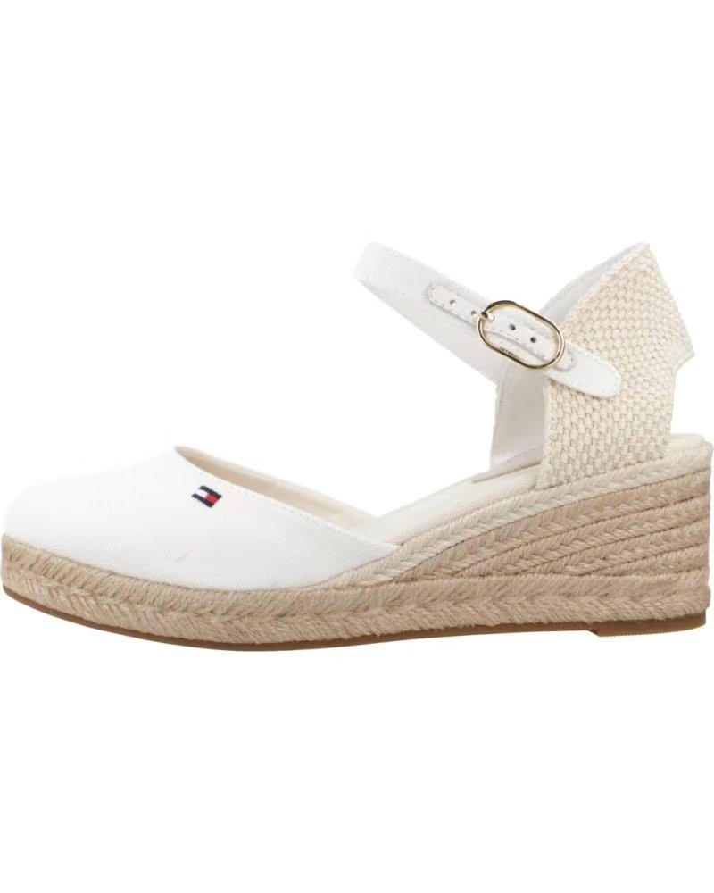 TOMMY HILFIGER Sandalias De Plataforma Eileen en blanco para mujer BLANCO