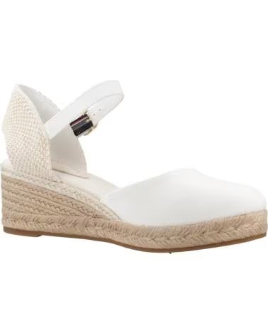 TOMMY HILFIGER Sandalias De Plataforma Eileen en blanco para mujer BLANCO