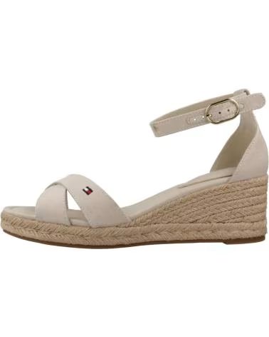 TOMMY HILFIGER SANDALI CON ZEPPA EILEEN 1000152057 DONNA BEIGE ACI