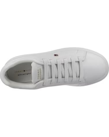 TOMMY HILFIGER Zapatillas Icon Court en blanco para mujer WHITE