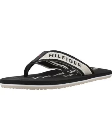 TOMMY HILFIGER SPORTY BEACH ZEHENTRENNER SCHWARZ BDS