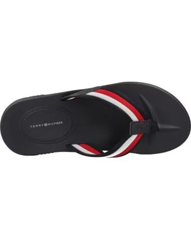 TOMMY HILFIGER CHINELOS DE DEDO HOMEM MOLDED RWB BEACH 0GY