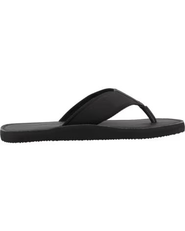 TOMMY HILFIGER SANDALIAS HOMBRE MODELO HILFIGER LEATHER BEACH COLOR NEGRO B BDS