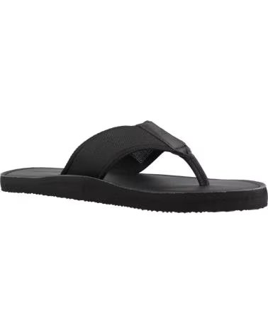 TOMMY HILFIGER SANDALIAS HOMBRE MODELO HILFIGER LEATHER BEACH COLOR NEGRO B BDS